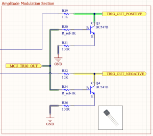 Ultrasonic Transducer Transmitter Driver Circuit